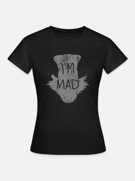 Mad - Frauen T-Shirt - Schwarz
