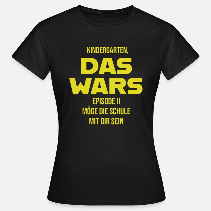 Einschulung - Frauen T-Shirt - Schwarz