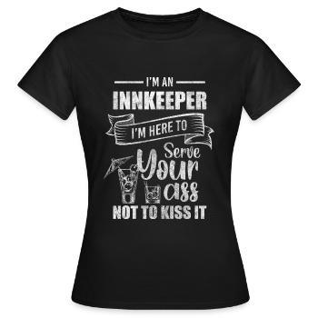 Wirtshaus Shot Cosy - Women's T-Shirt - black - Front - AI Model Female 172 dark (172cm)