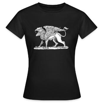 Fabelwesen - Frauen T-Shirt - Schwarz - Vorne - AI Model Female 172 dark (172cm)
