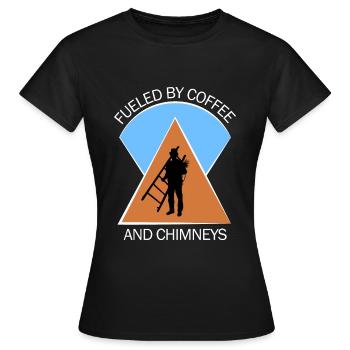 Chimney Sweep Chimney Sweep - Women's T-Shirt - black - Front - AI Model Female 172 dark (172cm)