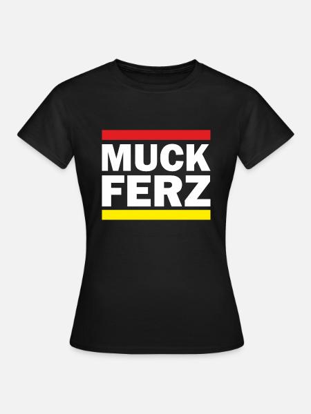 MuckFerz - Frauen T-Shirt - Schwarz