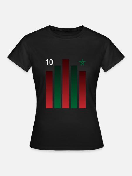 Marokko - Frauen T-Shirt - Schwarz