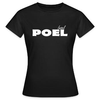 Île de Poel - T-shirt Femme - noir - Devant - AI Model Female 172 dark (172cm)