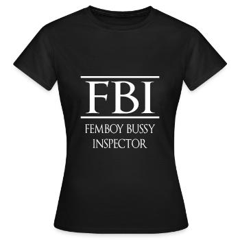Femboy Feminine Boy Crossdressing - Frauen T-Shirt - Schwarz - Vorne - AI Model Female 172 dark (172cm)