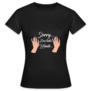 Tollpatsch Tollpatschige Freundin - Frauen T-Shirt - Schwarz - Vorne - AI Model Female 172 dark (172cm)