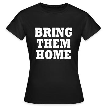 Bring them home - T-shirt Femme - noir - Devant - AI Model Female 172 dark (172cm)