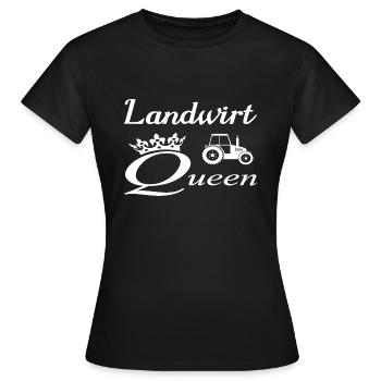 Landwirtschaft - Frauen T-Shirt - Schwarz - Vorne - AI Model Female 172 dark (172cm)