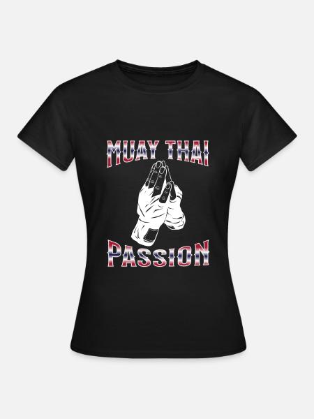 Muay Thai Boxing Muay Thai - Frauen T-Shirt - Schwarz