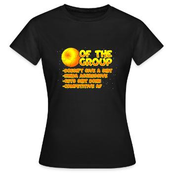Mars Of The Group - Women's T-Shirt - black - Front - AI Model Female 172 dark (172cm)