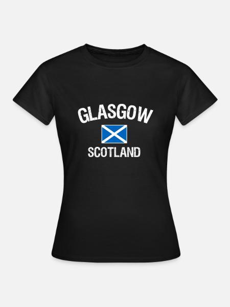 Scotland Glasgow - Women's T-Shirt - black