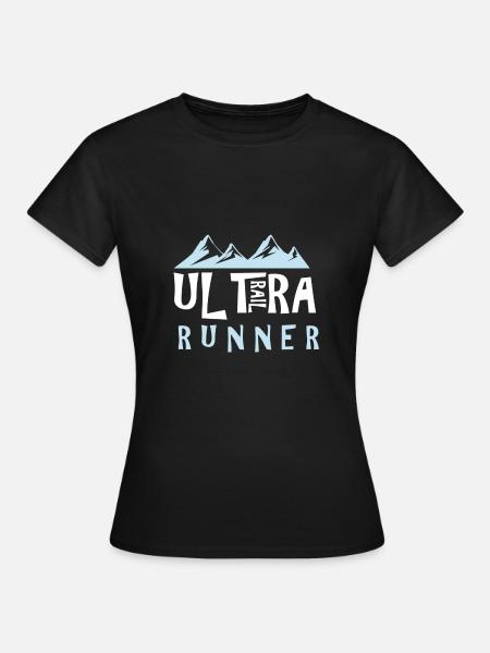 Ultra Trail Runner - Frauen T-Shirt - Schwarz