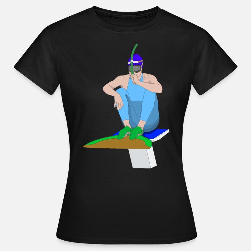 Finswimmer - Women's T-Shirt - black