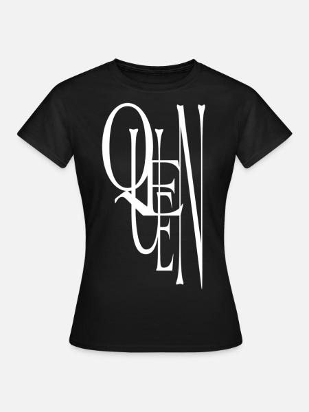 QUEEN - Frauen T-Shirt - Schwarz