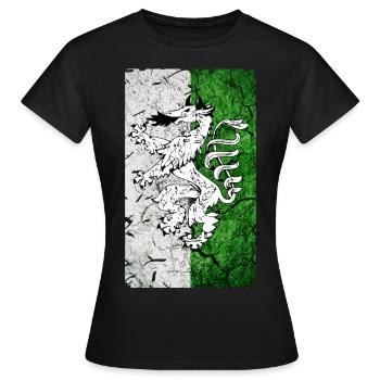 Steiermark - Frauen T-Shirt - Schwarz - Vorne - AI Model Female 172 dark (172cm)
