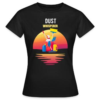 Cleaner Cleaning lady - Women's T-Shirt - black - Front - AI Model Female 172 dark (172cm)