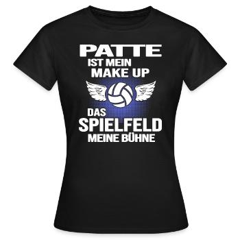 handball handballspielerin handball-mom - Frauen T-Shirt - Schwarz - Vorne - AI Model Female 172 dark (172cm)