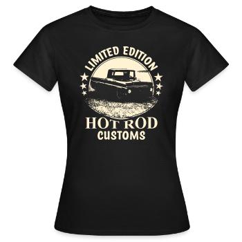 Hot rod - T-shirt Femme - noir - Devant - AI Model Female 172 dark (172cm)
