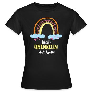 Ur Enkelin Urenkelin Mädchen Enkeltochter - Frauen T-Shirt - Schwarz - Vorne - AI Model Female 172 dark (172cm)