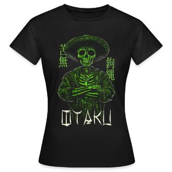 Anime otaku - Frauen T-Shirt - Schwarz - Vorne - AI Model Female 172 dark (172cm)