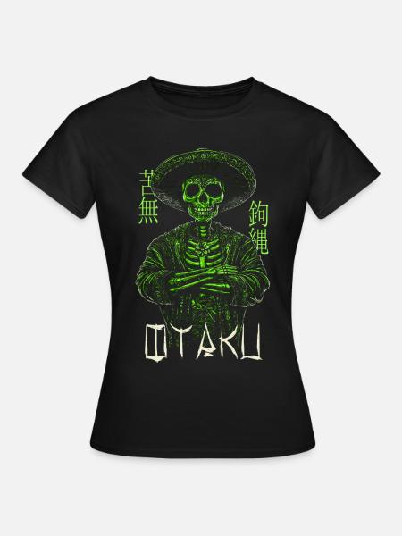 Anime otaku - Frauen T-Shirt - Schwarz