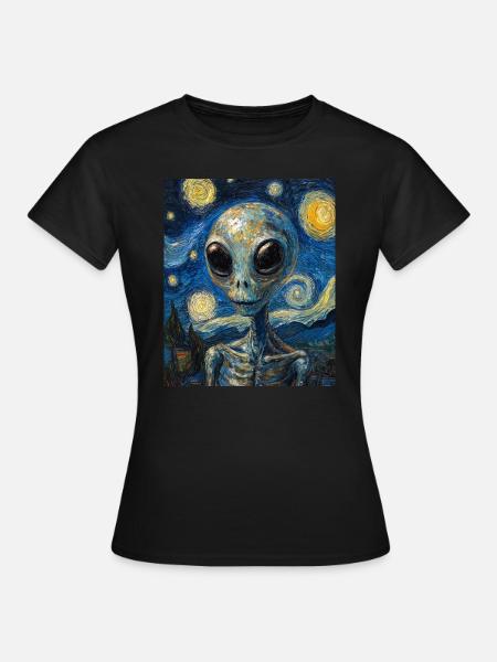 Alien - Frauen T-Shirt - Schwarz
