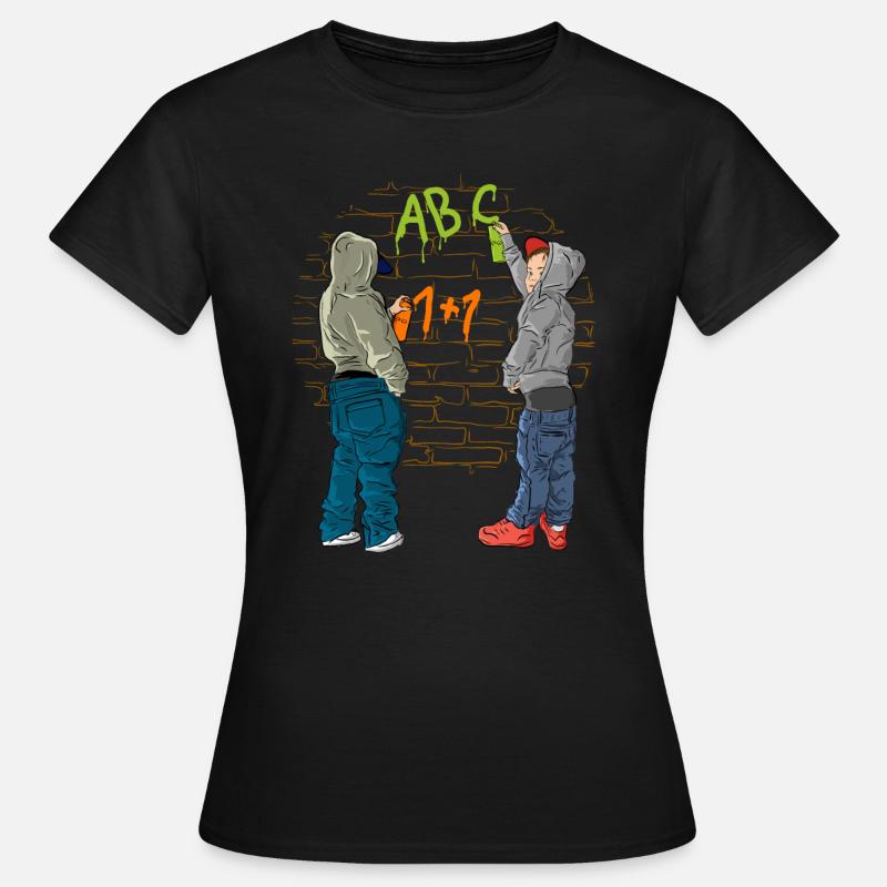 Graffiti school - Women's T-Shirt - black