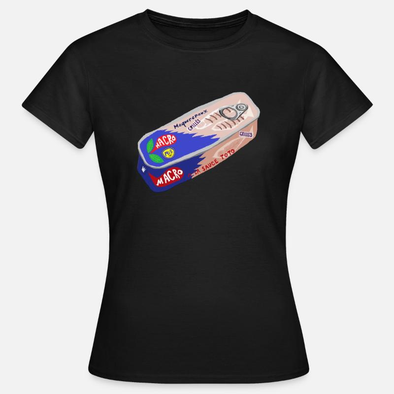 mackerel - Women's T-Shirt - black
