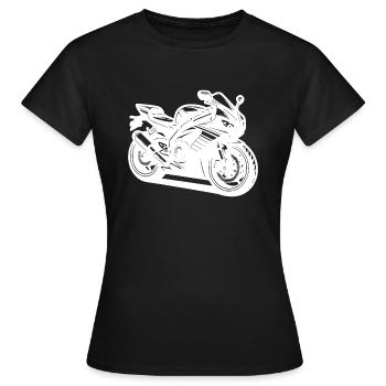 Course automobile, Extrême, Course, Sport automobile - T-shirt Femme - noir - Devant - AI Model Female 172 dark (172cm)