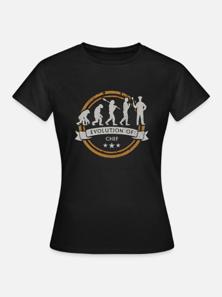 Chef Chef Evolution - Women's T-Shirt - black