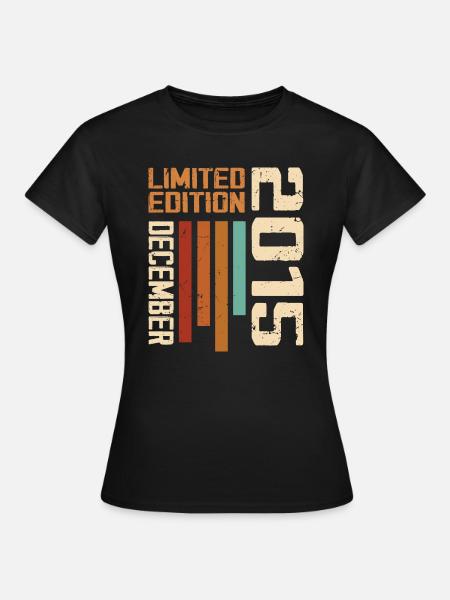 Dezember 2015 - 2015 Dezember - Frauen T-Shirt - Schwarz