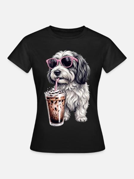Havaneser - Frauen T-Shirt - Schwarz