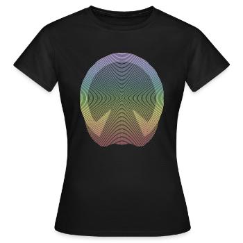 Cheval - T-shirt Femme - noir - Devant - AI Model Female 172 dark (172cm)