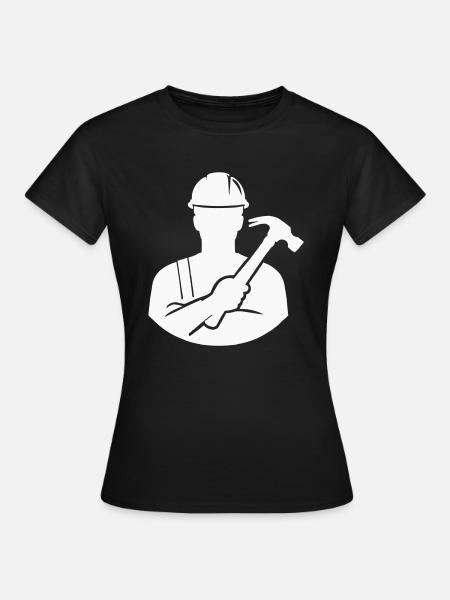 handwerker - Frauen T-Shirt - Schwarz