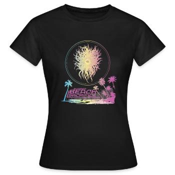 Summer Beach Sacrifice - Women's T-Shirt - black - Front - AI Model Female 172 dark (172cm)