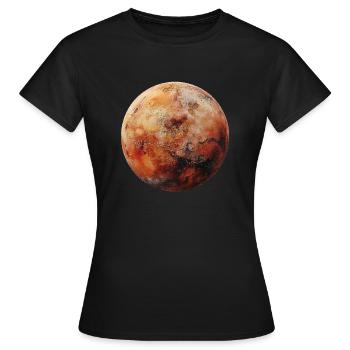 Mars - Frauen T-Shirt - Schwarz - Vorne - AI Model Female 172 dark (172cm)