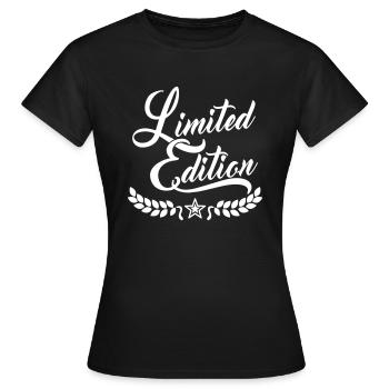 Limited Edition - T-shirt Femme - noir - Devant - AI Model Female 172 dark (172cm)