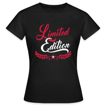 Limited Edition - T-shirt Femme - noir - Devant - AI Model Female 172 dark (172cm)