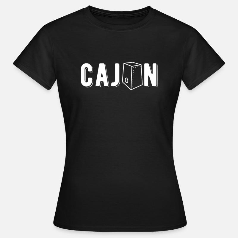 Cajon Shirt Gift - Women's T-Shirt - black