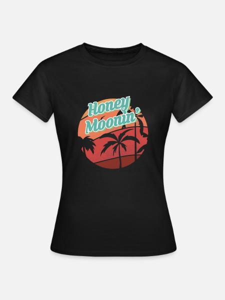 Honeymoon Honeymoon Holiday Shirt Gift - Women's T-Shirt - black