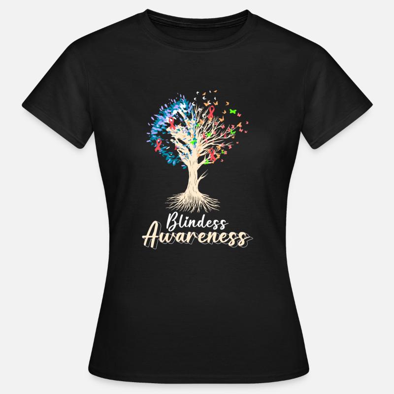 Conscience de l’aveuglement - T-shirt Femme - noir