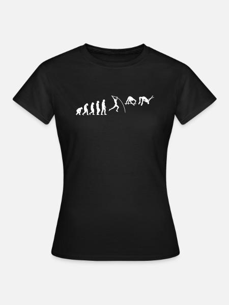 Evolution Pole Vault Chemise Cadeau - T-shirt Femme - noir