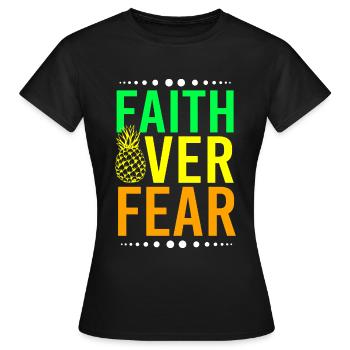 Tube à essai de fécondation du jour de récupération de la FIV - T-shirt Femme - noir - Devant - AI Model Female 172 dark (172cm)
