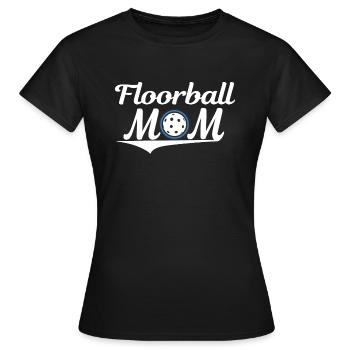 Floorball Mom Unihockey Floor Ball - T-shirt Femme - noir - Devant - AI Model Female 172 dark (172cm)
