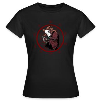 Alchemist of Hell - Women's T-Shirt - black - Front - AI Model Female 172 dark (172cm)