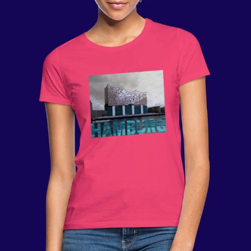 Elbphilharmonie | HAMBURG-Typo| Künstlermotiv - Frauen T-Shirt