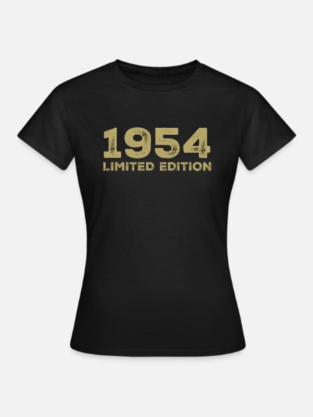 Geburtstagsgeschenk Jahrgang 1954 Jahrgang 1954 - Frauen T-Shirt - Schwarz