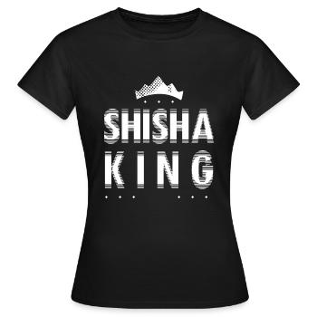 shisha - T-shirt Femme - noir - Devant - AI Model Female 172 dark (172cm)