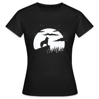 Belgian Tervuren - Frauen T-Shirt - Schwarz - Vorne - AI Model Female 172 dark (172cm)