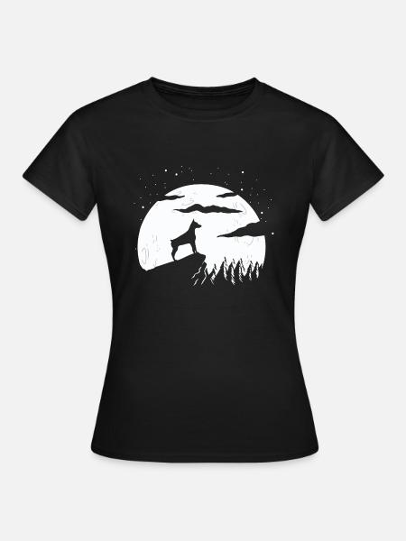 Dobermann - Frauen T-Shirt - Schwarz